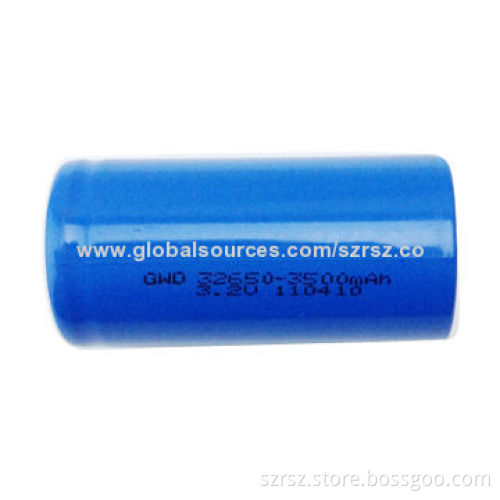 Lithium-ion Cell, 3.2V, 3,500mAh Capacity